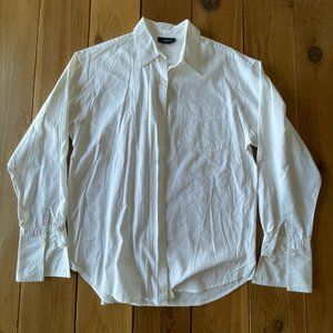 White collared button up - The Limited